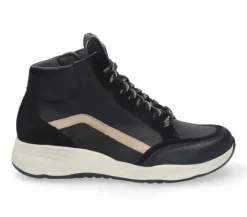 Boots<Durea - Wijdte M - 9811 1337 - Zwart - Uitneembaar voetbed