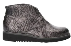 Boots<Durea - Wijdte M plus - 9704 9098 - Grijs - Uitneembaar voetbed