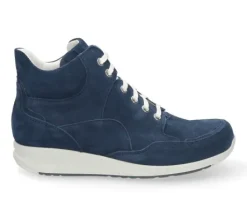 Boots<Durea Go - Wijdte G - 9735 0859 - Blauw - Uitneembaar Voetbed