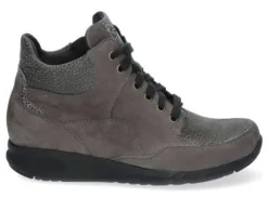 Boots<Durea Go - Wijdte G - 9735 0641 - Grijs - Uitneembaar voetbed