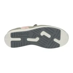 Veterschoenen<Durea Go - Wijdte G - Groen - Uitneembaar Voetbed