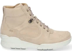 Boots<Durea Go2 - Wijdte K - 9713 0219 - BEIGE - Uitneembaar Voetbed