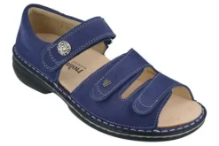 Sandalen<Finn Comfort FinComfort - ca Wijdte K - Blauw - 2565 - Uitneembaar Voetbed