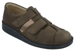 Sandalen<Finn Comfort - ca Wijdte K - Athos Bruin - Uitneembaar voetbed.