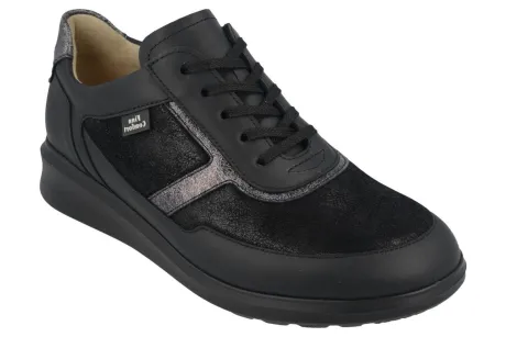 Veterschoenen<Finn Comfort - ca. Wijdte K - Zwart - Uitneembaar voetbed