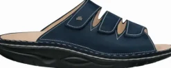 Slippers<Finn Comfort Finnamic - ca K wijdte - Andros - Blauw - Uitneembaar voetbed