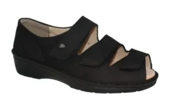 Sandalen<Finn Comfort FinnComfort - ca H wijdte - Ischia - Zwart - Uitneembaar voetbed.