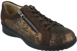 Veterschoenen<Finn Comfort FinnComfort - ca I wijdte - Bexley - 2231 - Bruin - Uitneembaar voetbed