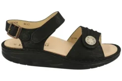 Sandalen<Finn Comfort FinnComfort - ca K wijdte - 1572 816393 - Zwart - Uitneembaar voetbed