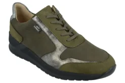Veterschoenen<Finn Comfort FinnComfort - ca Wijdte G 1/2 - Mori 5067 - Groen - Uitneembaar voetbed