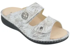 Slippers<Finn Comfort FinnComfort - ca Wijdte K - Beige - Moorea - Uitneembaar Voetbed