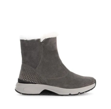 Korte Halfhoge Laarzen<Gabor - ca Wijdte G - 56.882 30 - Taupe - Uitneembaar voetbed