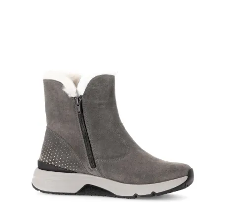 Korte Halfhoge Laarzen<Gabor - ca Wijdte G - 56.882 30 - Taupe - Uitneembaar voetbed