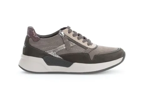 Veterschoenen<Gabor - ca Wijdte G - 56.957.30 - Bruin - Uitneembaar voetbed