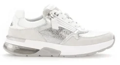 Veterschoenen<Gabor - Rolling soft - 46.847 - Wit - Uitneembaar voetbed