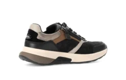 Veterschoenen<Gabor - Rolling Soft - ca Wijdte G - 56.84765 - Zwart - Uitneembaar voetbed