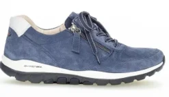 Veterschoenen<Gabor - Rolling soft - Wijdte G - 26.968 .26 Jeans - Uitneembaar voetbed