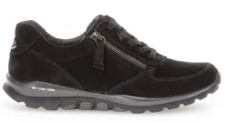 Veterschoenen<Gabor - Rolling Soft - Wijdte G - 06 968 47 - Zwart - Uitneembaar voetbed