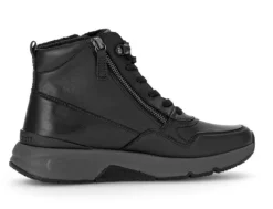 Boots<Gabor - Rolling Soft - Wijdte G - 56.888.57 - Zwart - Uitneembaar voetbed