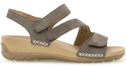Sandalen<Gabor - Wijdte F - 734 19 - Taupe