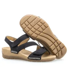 Sandalen<Gabor - Wijdte F - 23.734 - Zwart