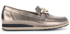 Instapschoenen<Gabor - Wijdte G - 32 415 12 - Brons - Uitneembaar voetbed