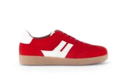 Veterschoenen<Gabor - Wijdte G - 63.300 15 - Rood - Uitneembaar voetbed