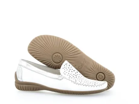 Instapschoenen<Gabor - Wijdte G - 26.094 51 - Wit