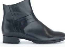 Korte Halfhoge Laarzen<Gabor - Wijdte H - 92.713 27 - Zwart