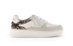 Veterschoenen<Gabor - Wijdte K - 66.408 61 - Wit - Uitneembaar voetbed