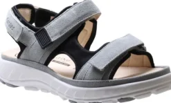 Sandalen<Ganter - Wijdte G - 20312 6800 - Grijs - Uitneembaar voetbed