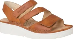Sandalen<Ganter - Wijdte H - 200471 2600 - Cognac - Uitneembaar voetbed