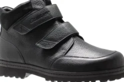 Boots<Ganter - Wijdte K - 256861 0100 - Zwart - Uitneembaar voetbed.