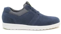 Veterschoenen<Gijs - M plus - 1503 8456 - Blauw - Uitneembaar voetbed