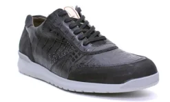 Veterschoenen<Gijs - Wijdte E - 2046 7473 - Zwart - Uitneembaar voetbed