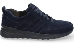 Veterschoenen<Gijs - Wijdte H - 2120 9328 - Blauw - Uitneembaar voetbed