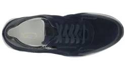 Veterschoenen<Gijs - Wijdte H - 2130 1038 - Blauw - Uitneembaar voetbed