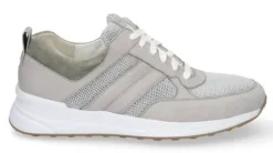 Veterschoenen<Gijs - Wijdte H - 2120 393 - Licht Grijs - Uitneembaar voetbed