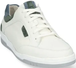 Veterschoenen<Gijs - Wijdte H - 2135 0994 - Wit - Uitneembaar voetbed