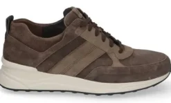 Veterschoenen<Gijs - Wijdte K - 2120 0731 - Taupe - Uitneembaar voetbed