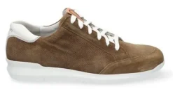 Veterschoenen<Gijs - Wijdte K - 2099 9613 - Taupe - Uitneembaar voetbed