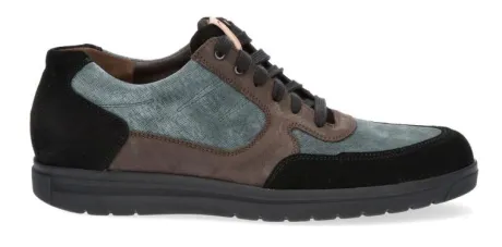 Veterschoenen<Gijs Go - 2082 9188 - Zwart - Uitneembaar voetbed