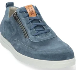 Veterschoenen<Gijs Go - Wijdte E - Jeans - 2079 0921 - Uitneembaar voetbed