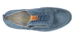 Veterschoenen<Gijs Go - Wijdte E - Jeans - 2079 0921 - Uitneembaar voetbed