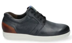 Veterschoenen<Gijs Go - Wijdte K - 2054 9956 - Blauw - Uitneembaar voetbed