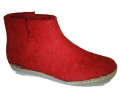 Pantoffels|Pantoffels<Glerups - Ankle Shoe G08 - Rood