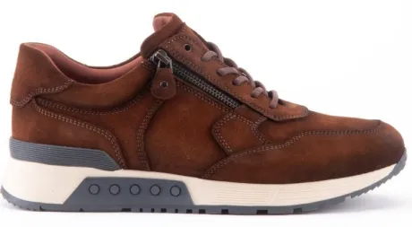 Veterschoenen<Greve - Wijdte K - 4299 3032 - Haarlem - Cognac - Uitneembaar voetbed