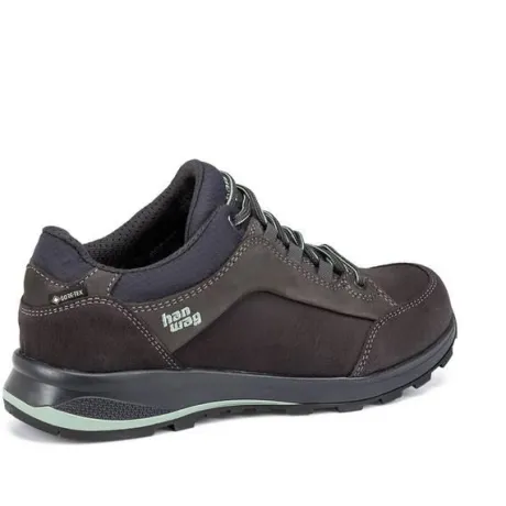 Wandelschoenen|Veterschoenen<Superga Hanwag - Banks Lo Bunion GTX - Grijs - Uitneembaar voetbed