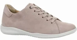Veterschoenen<Hartjes - Wijdte G - Goa - 162 2104 - Taupe - Uitneembaar voetbed