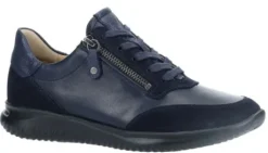 Veterschoenen<Hartjes - Wijdte G - 162 1141 4747 - Blauw - Uitneembaar voetbed